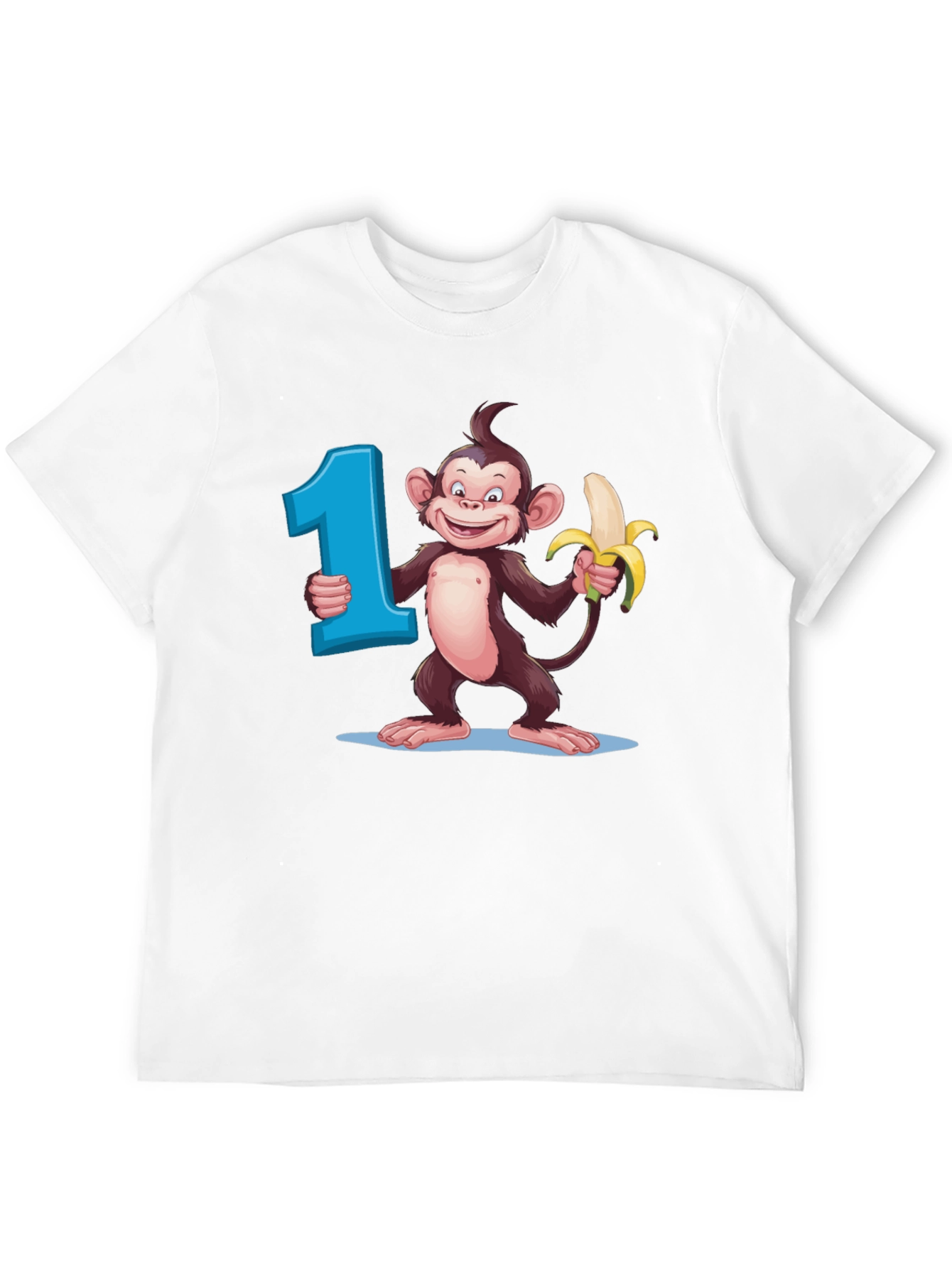 First Birthday Monkey Tee