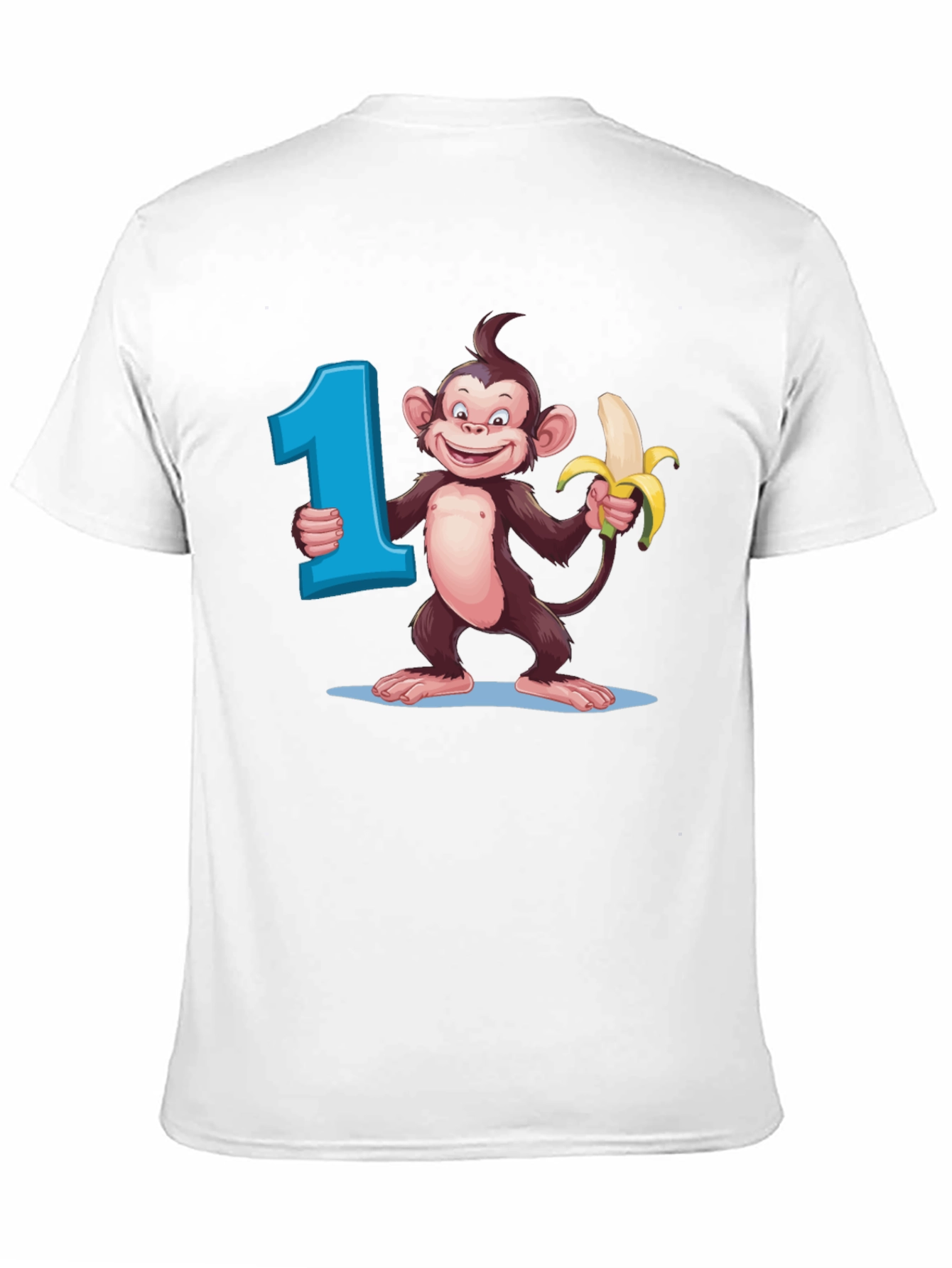 First Birthday Monkey Tee
