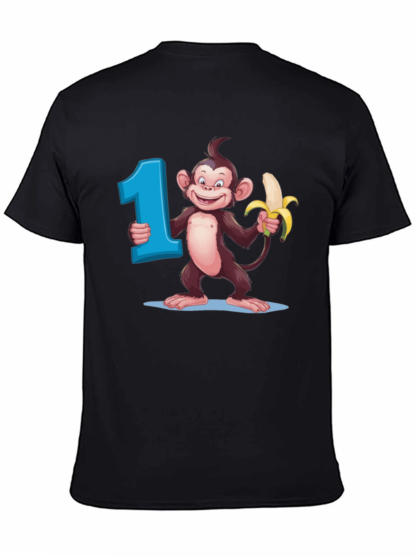 First Birthday Monkey Tee