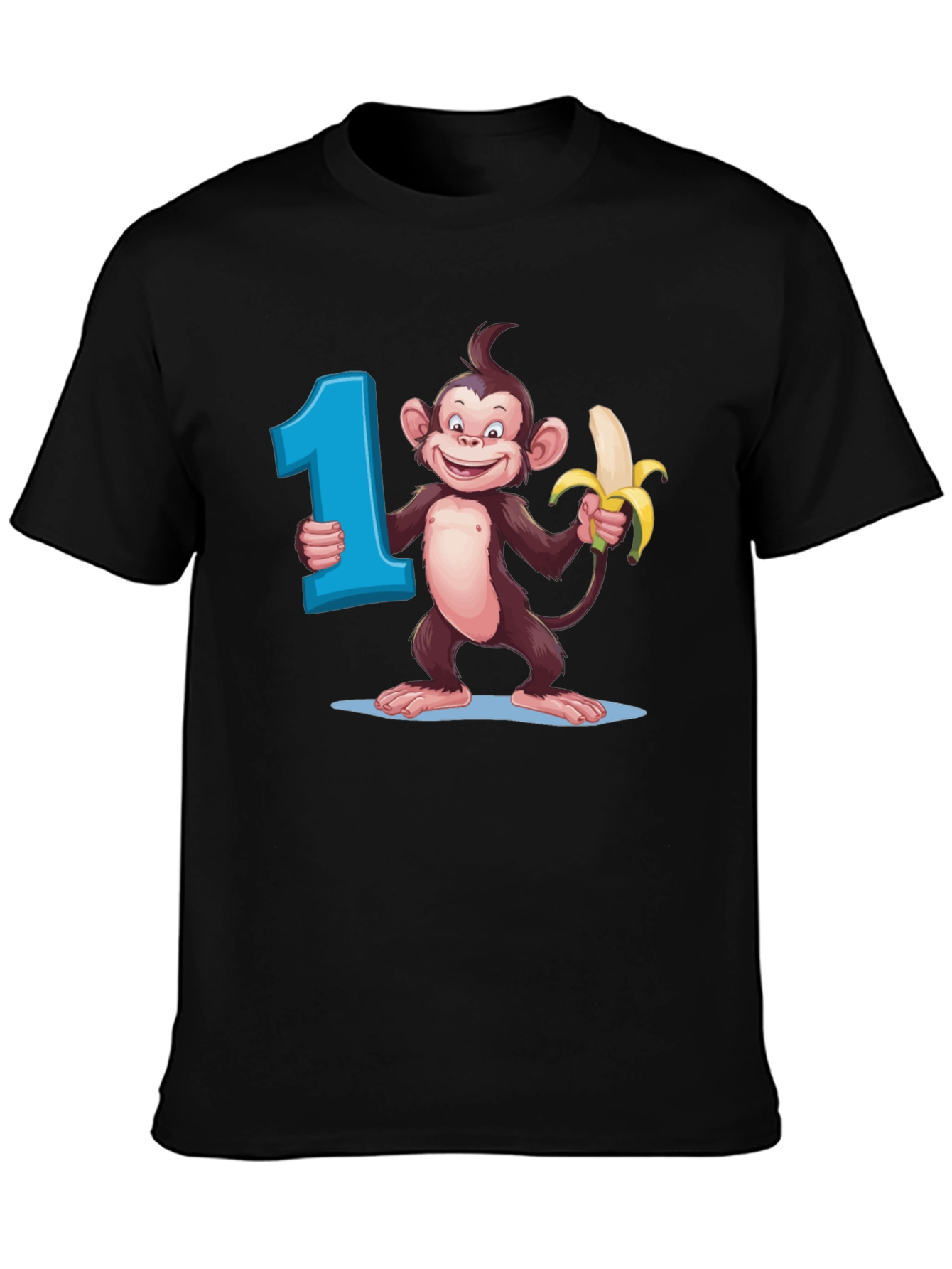 First Birthday Monkey Tee