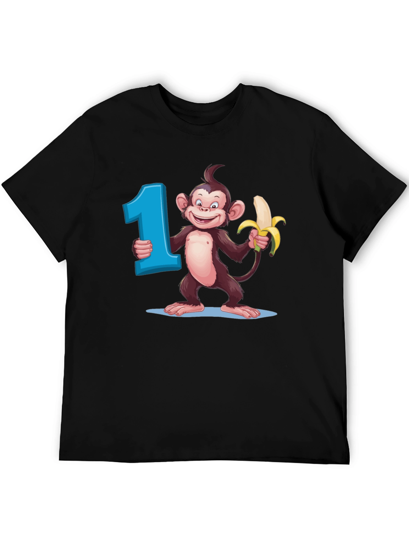 First Birthday Monkey Tee