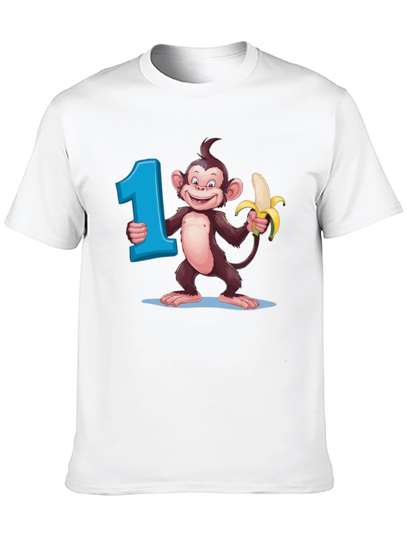 First Birthday Monkey Tee