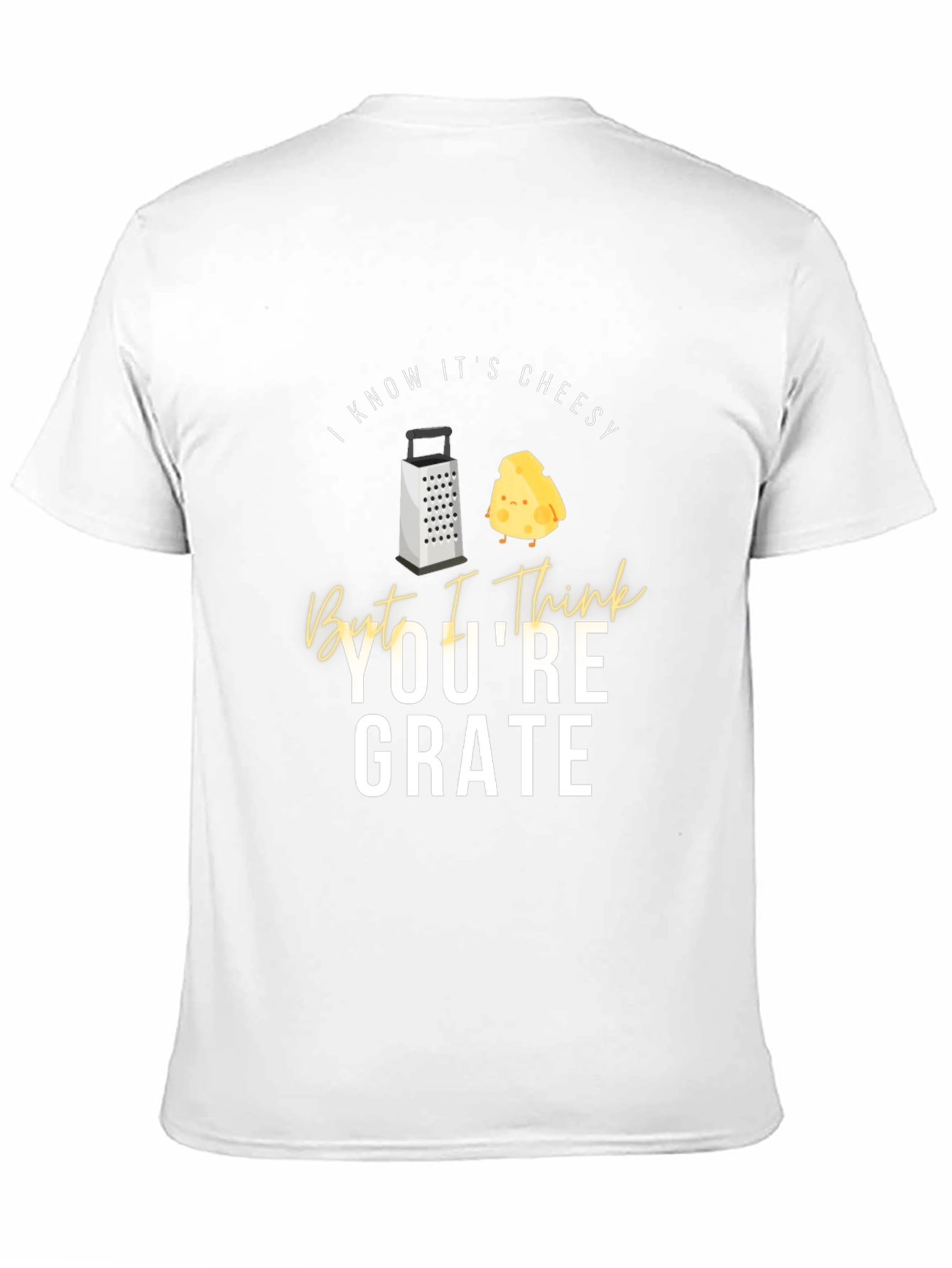 Funny Cheese Grater Puns Graphic Tee