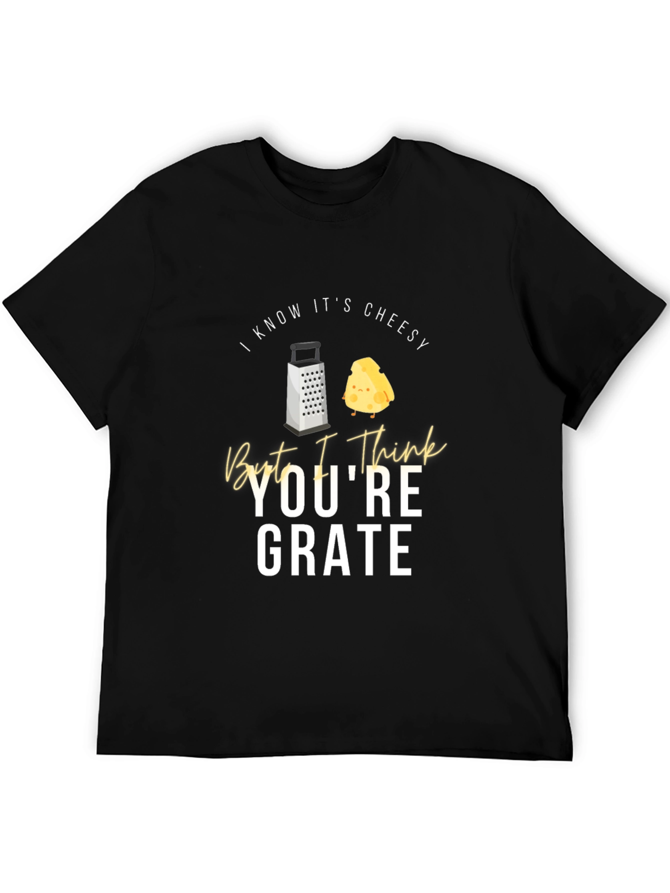 Funny Cheese Grater Puns Graphic Tee