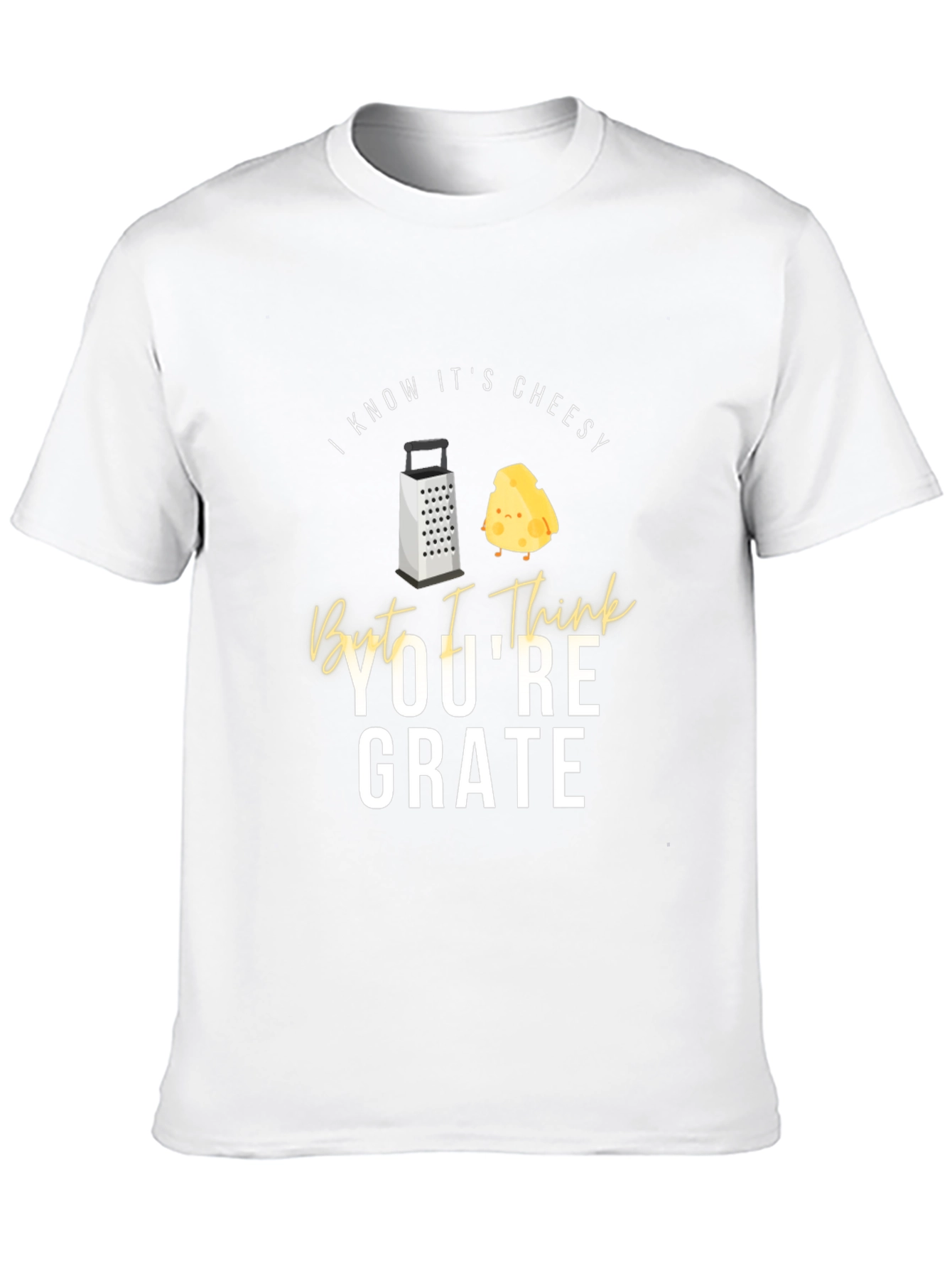 Funny Cheese Grater Puns Graphic Tee