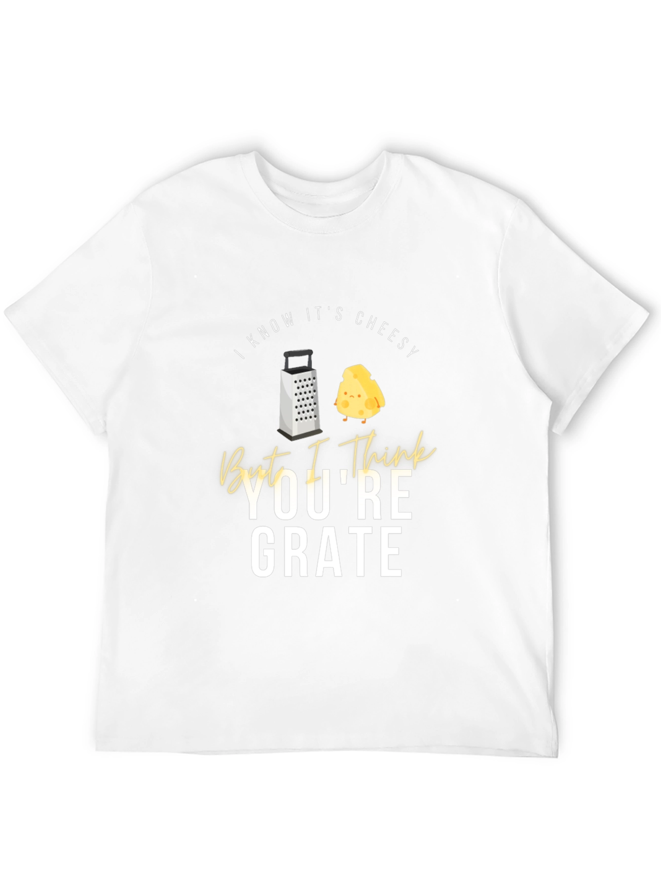 Funny Cheese Grater Puns Graphic Tee