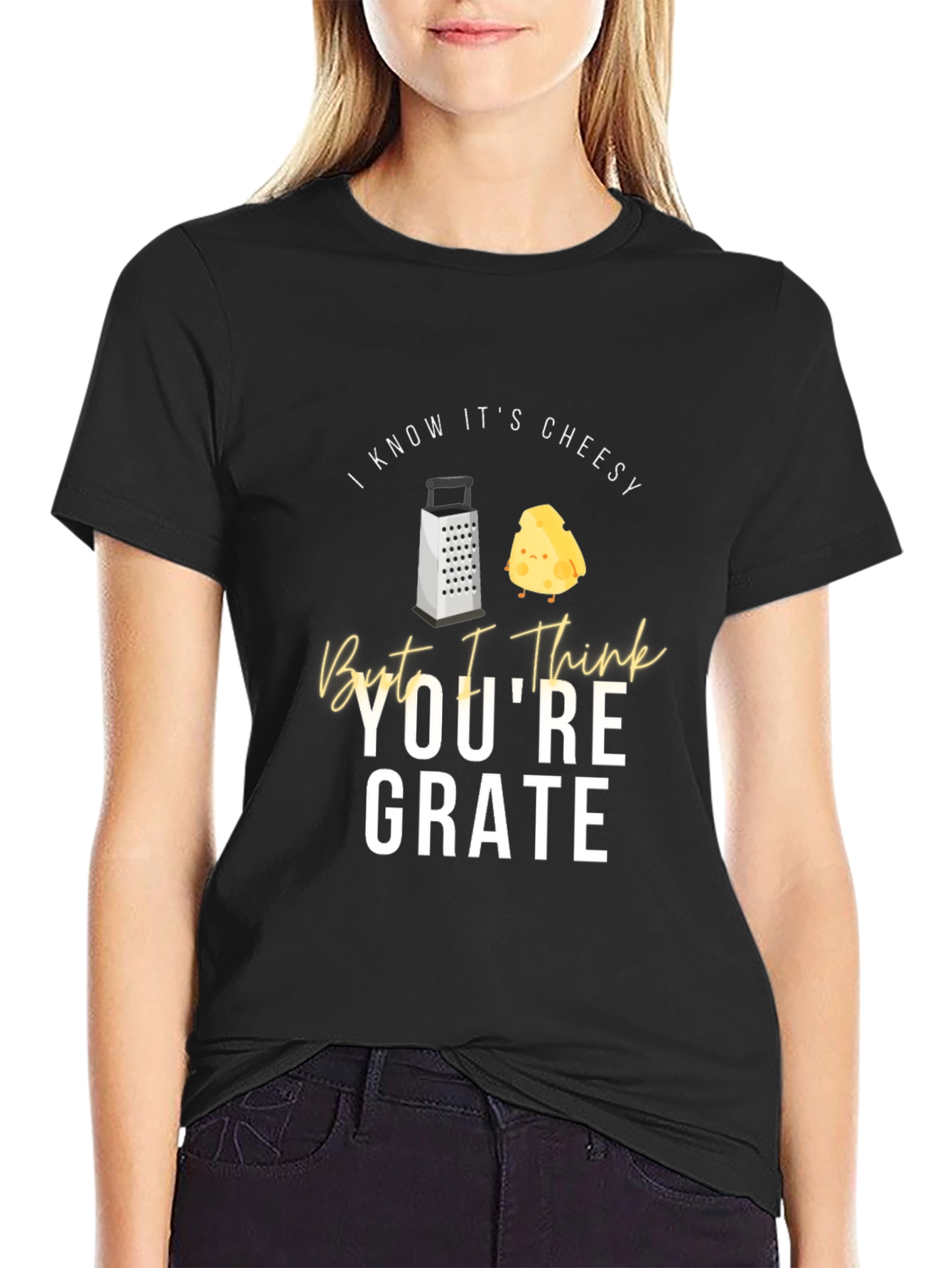 Funny Cheese Grater Puns Graphic Tee