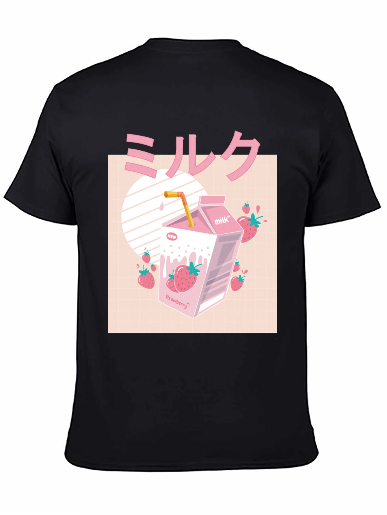 Strawberry Milk T-Shirt - Japanese Aesthetic