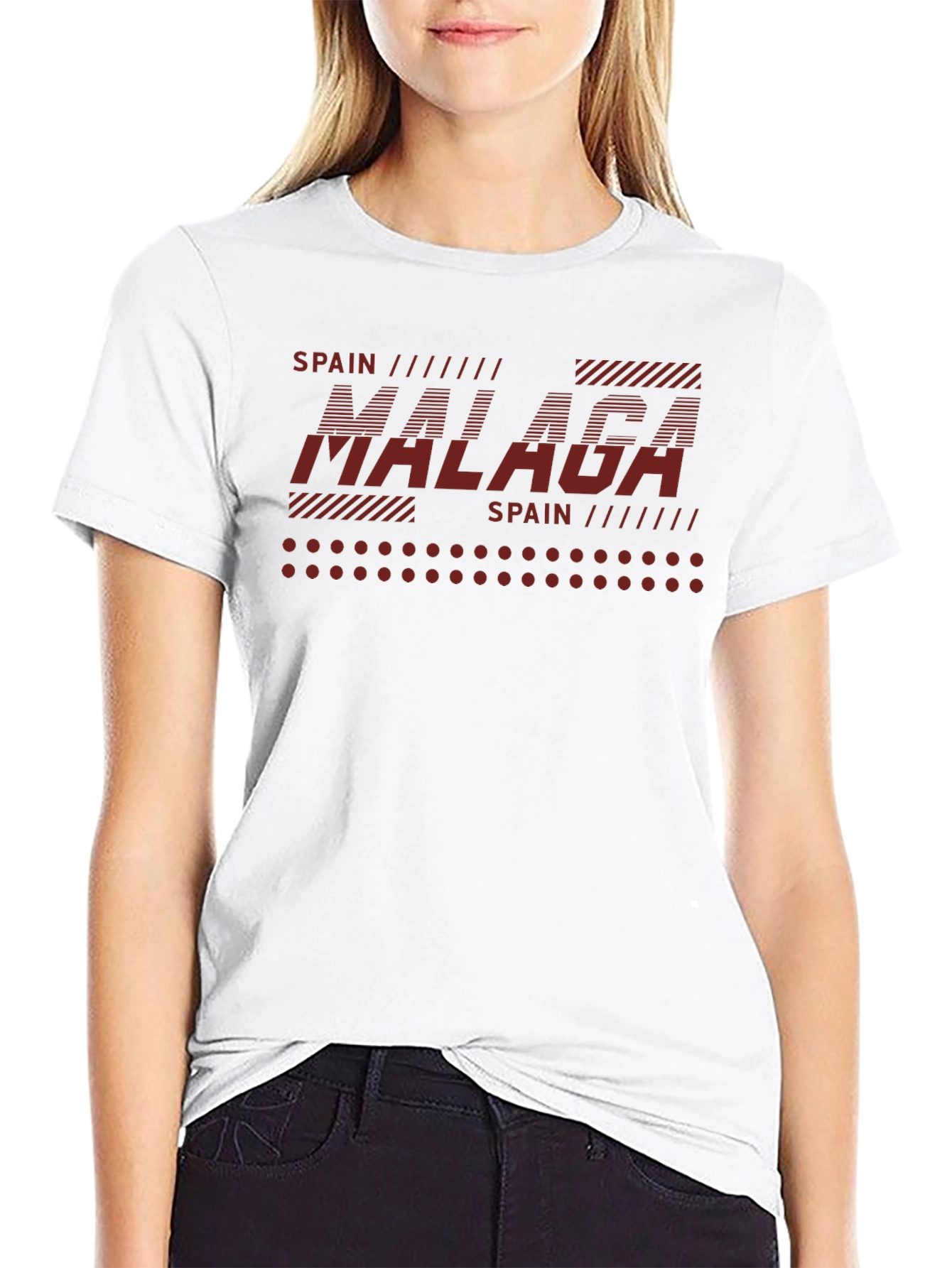 Malaga Spain Graphic T-Shirt - City Pride