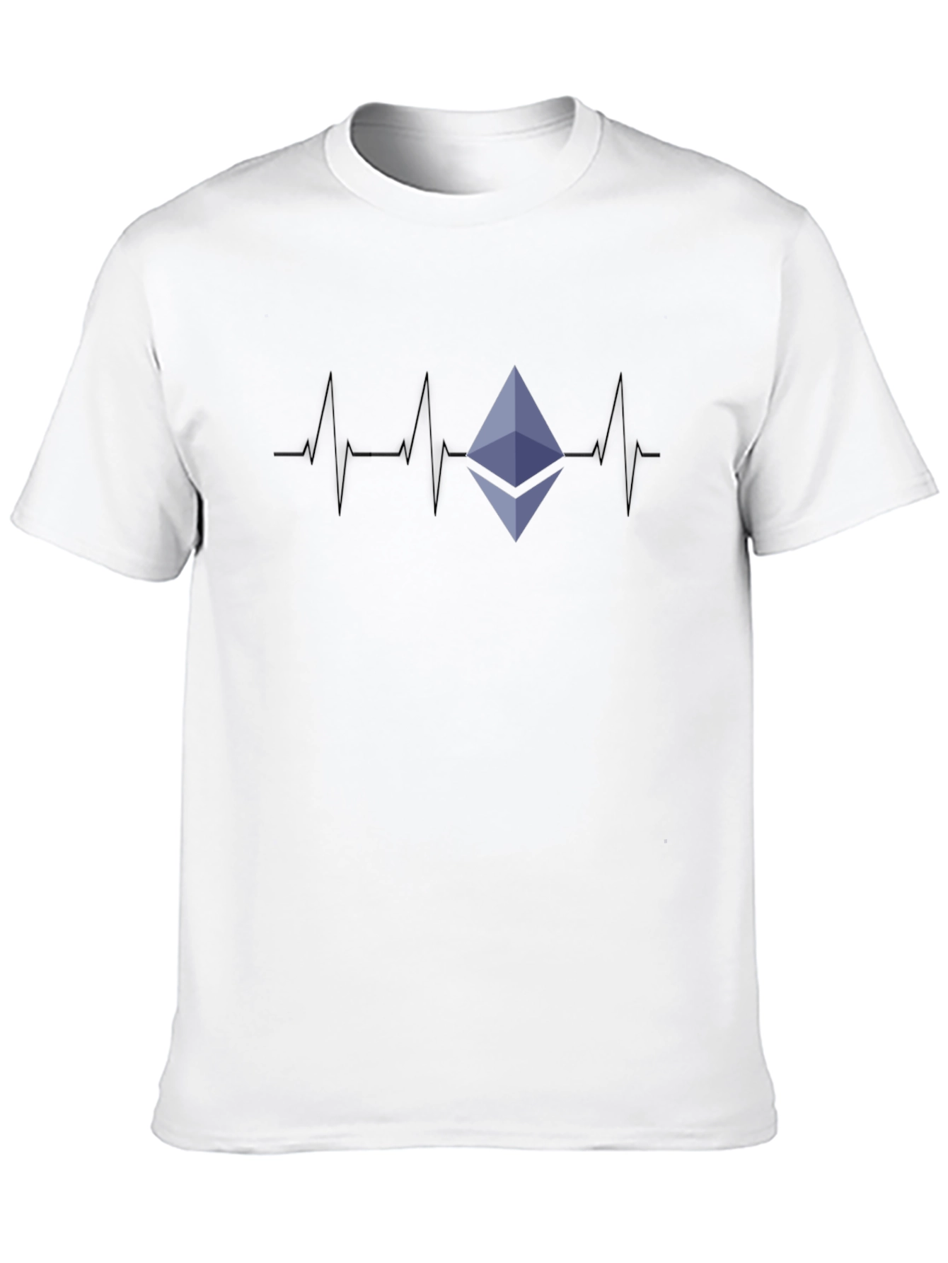Ethereum Heartbeat T-Shirt - Crypto Tee