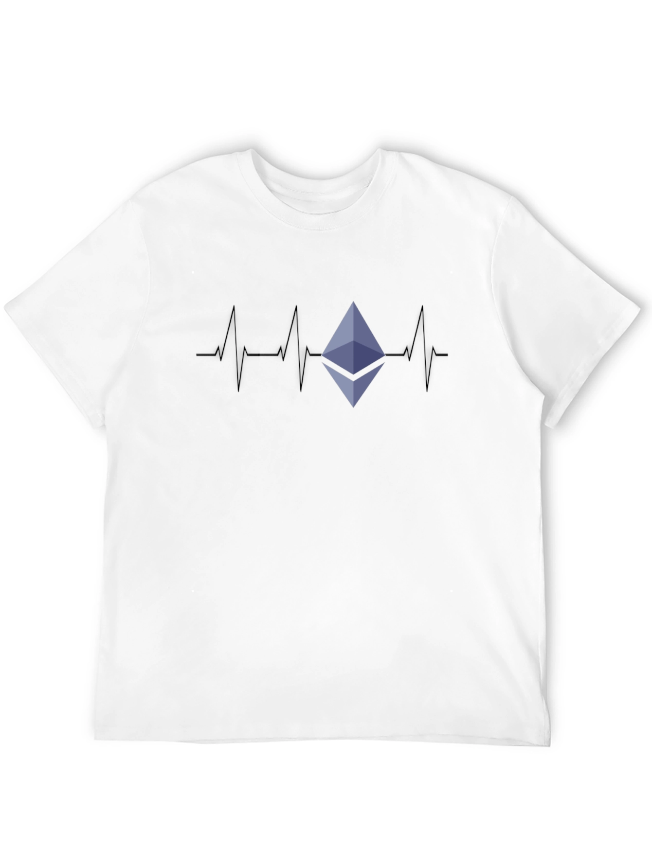 Ethereum Heartbeat T-Shirt - Crypto Tee