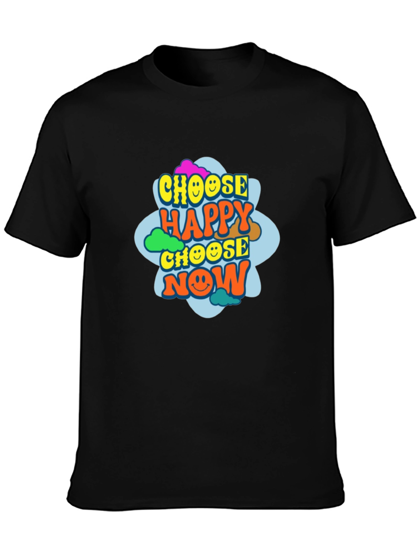 Choose Happy Now Graphic Tee