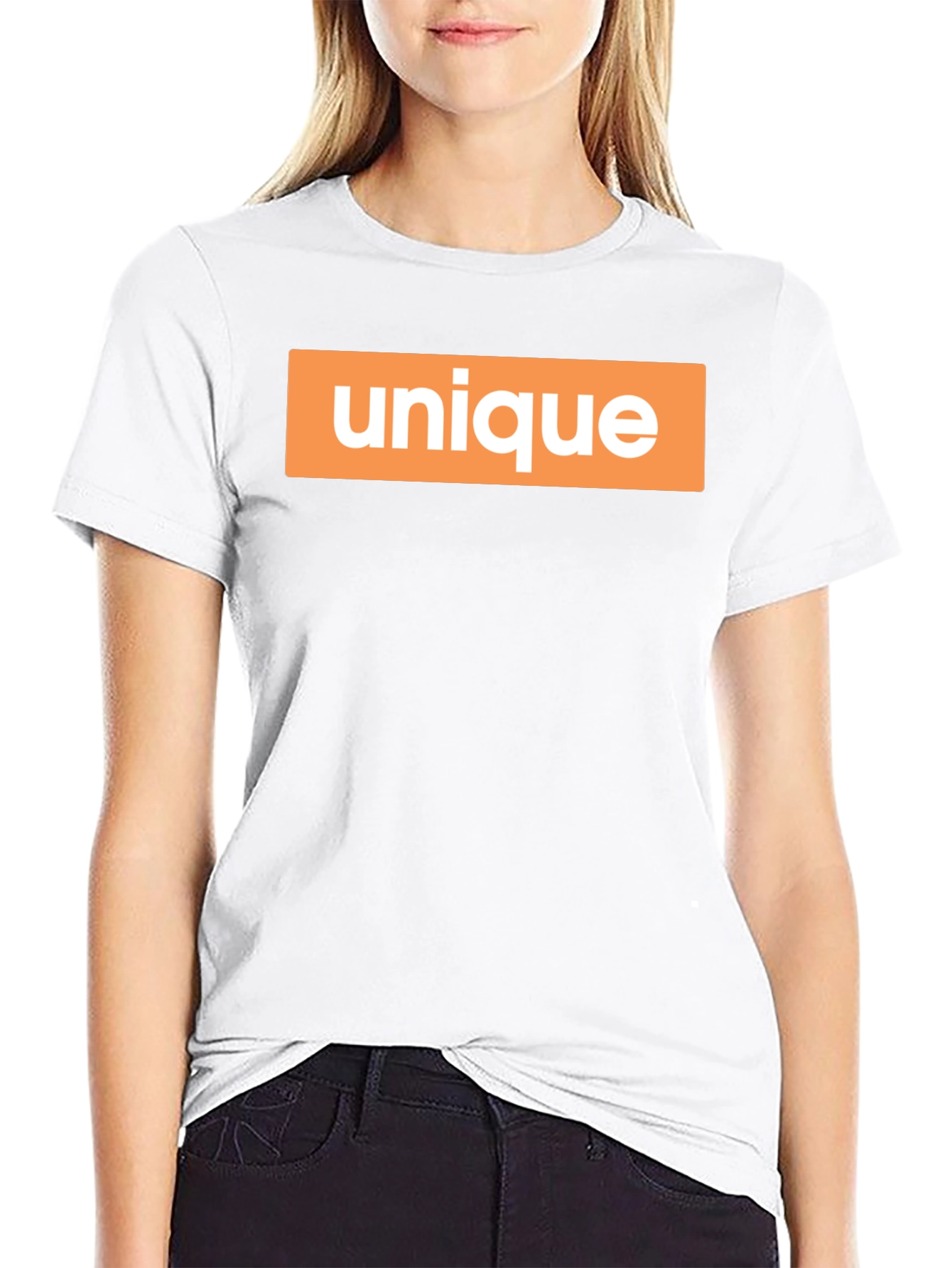 Unique Graphic Print Crew Neck T-Shirt