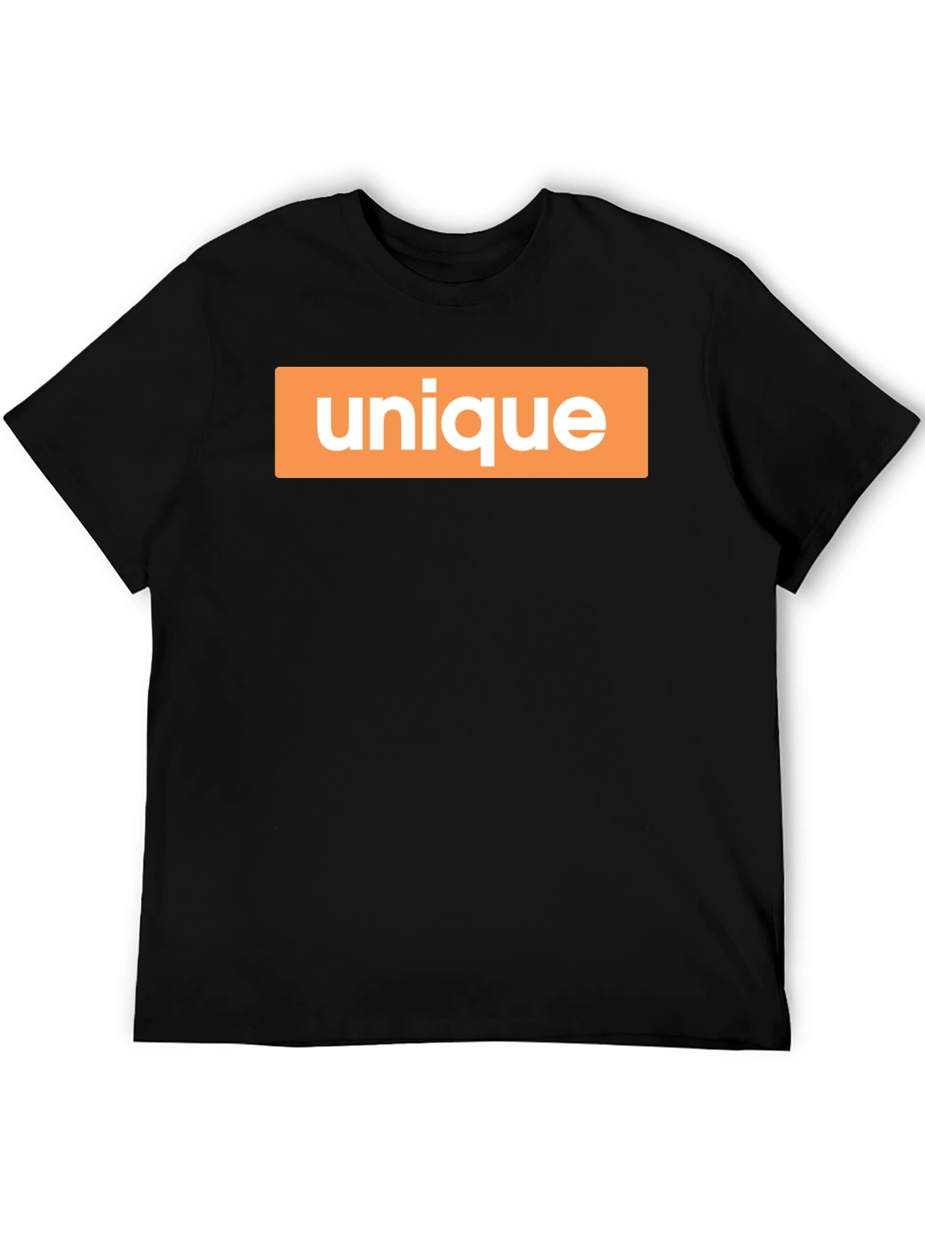 Unique Graphic Print Crew Neck T-Shirt