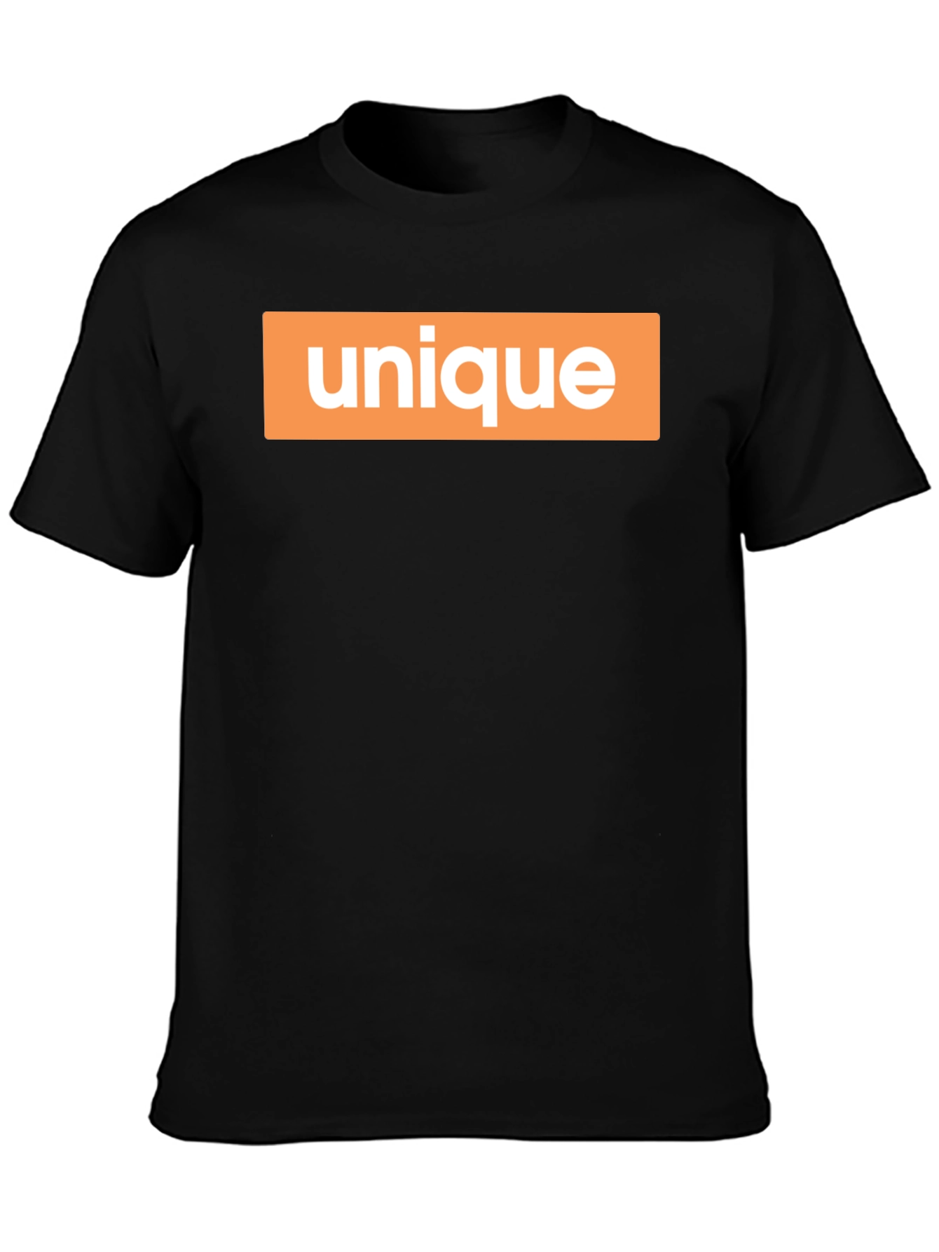 Unique Graphic Print Crew Neck T-Shirt