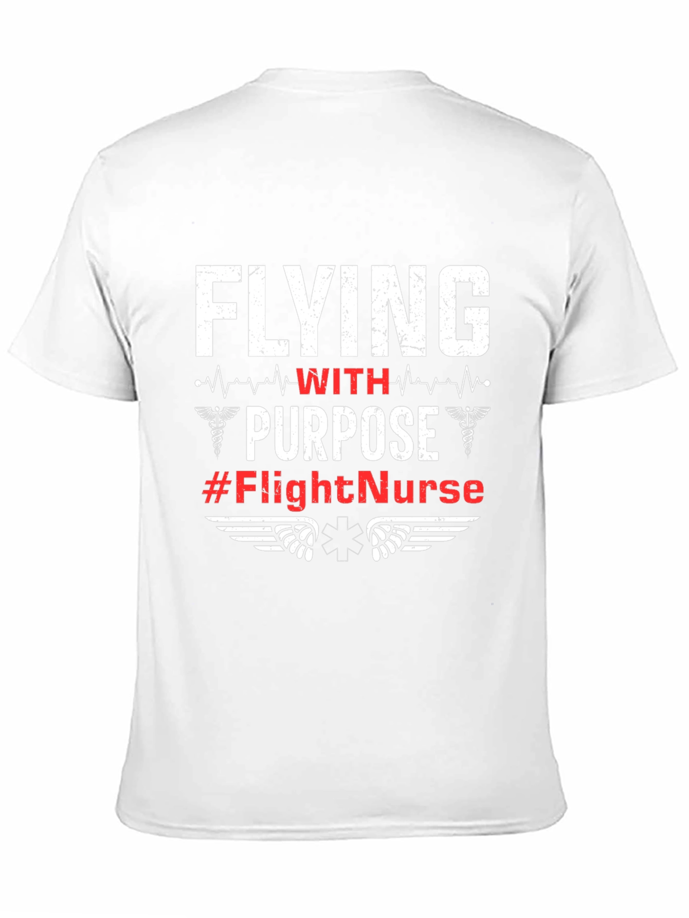 Flight Nurse T-Shirt - Flying with Purpose