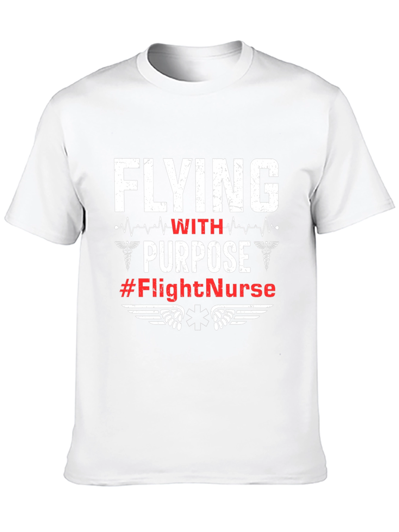 Flight Nurse T-Shirt - Flying with Purpose