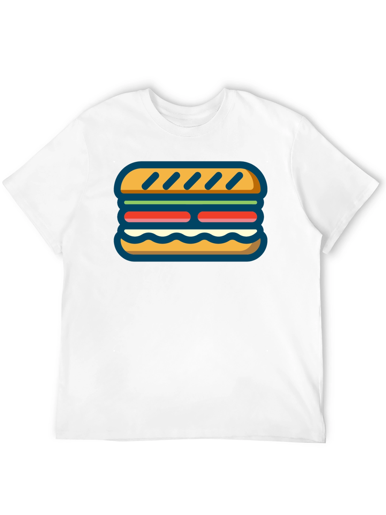Sandwich Graphic Tee - Unique Foodie Apparel