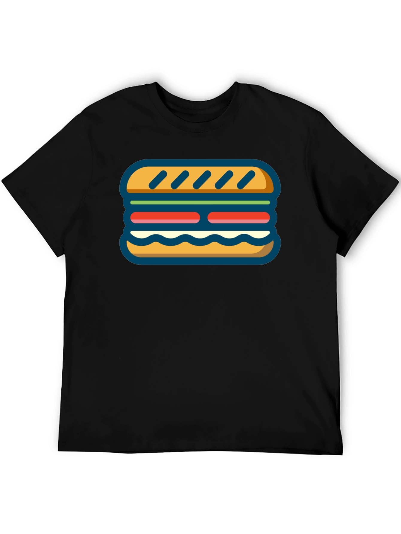 Sandwich Graphic Tee - Unique Foodie Apparel