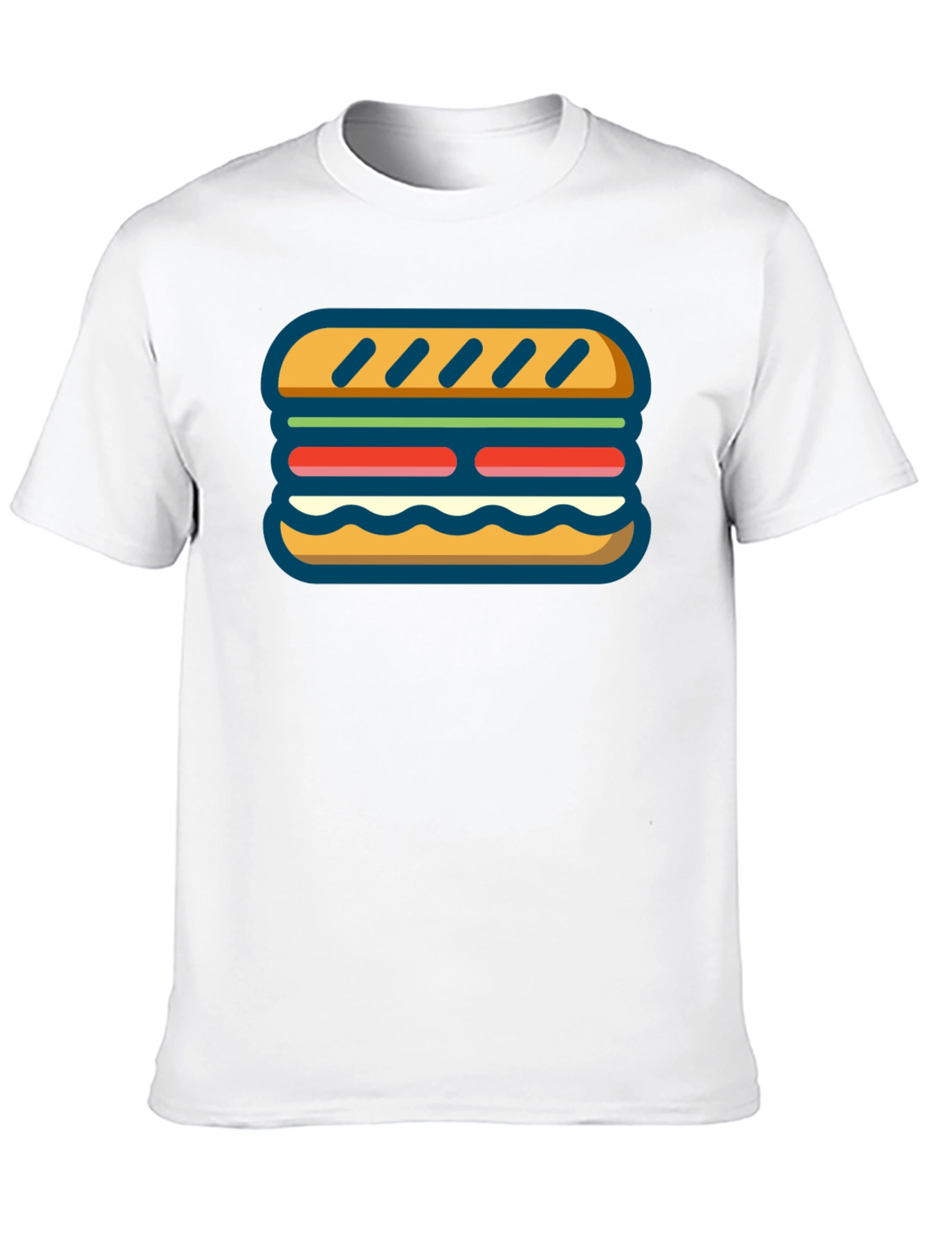 Sandwich Graphic Tee - Unique Foodie Apparel