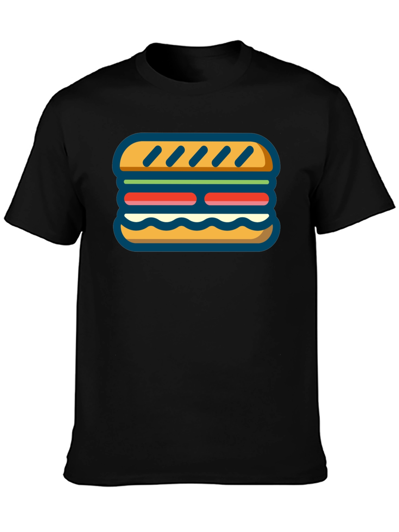 Sandwich Graphic Tee - Unique Foodie Apparel