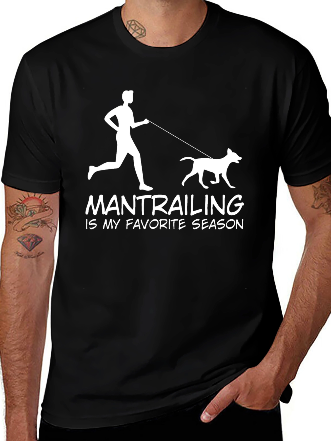 Mantrailing is My Favorite Season T-Shirt