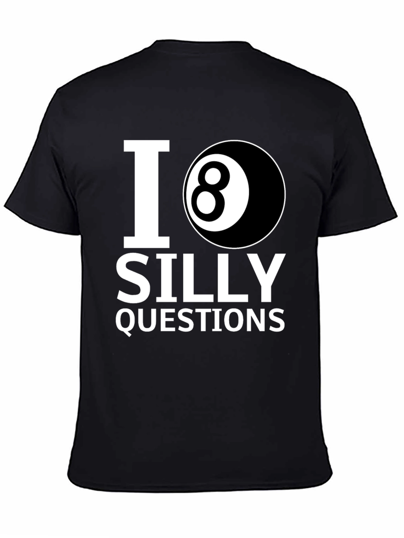 I 8-Ball Silly Questions Graphic Tee