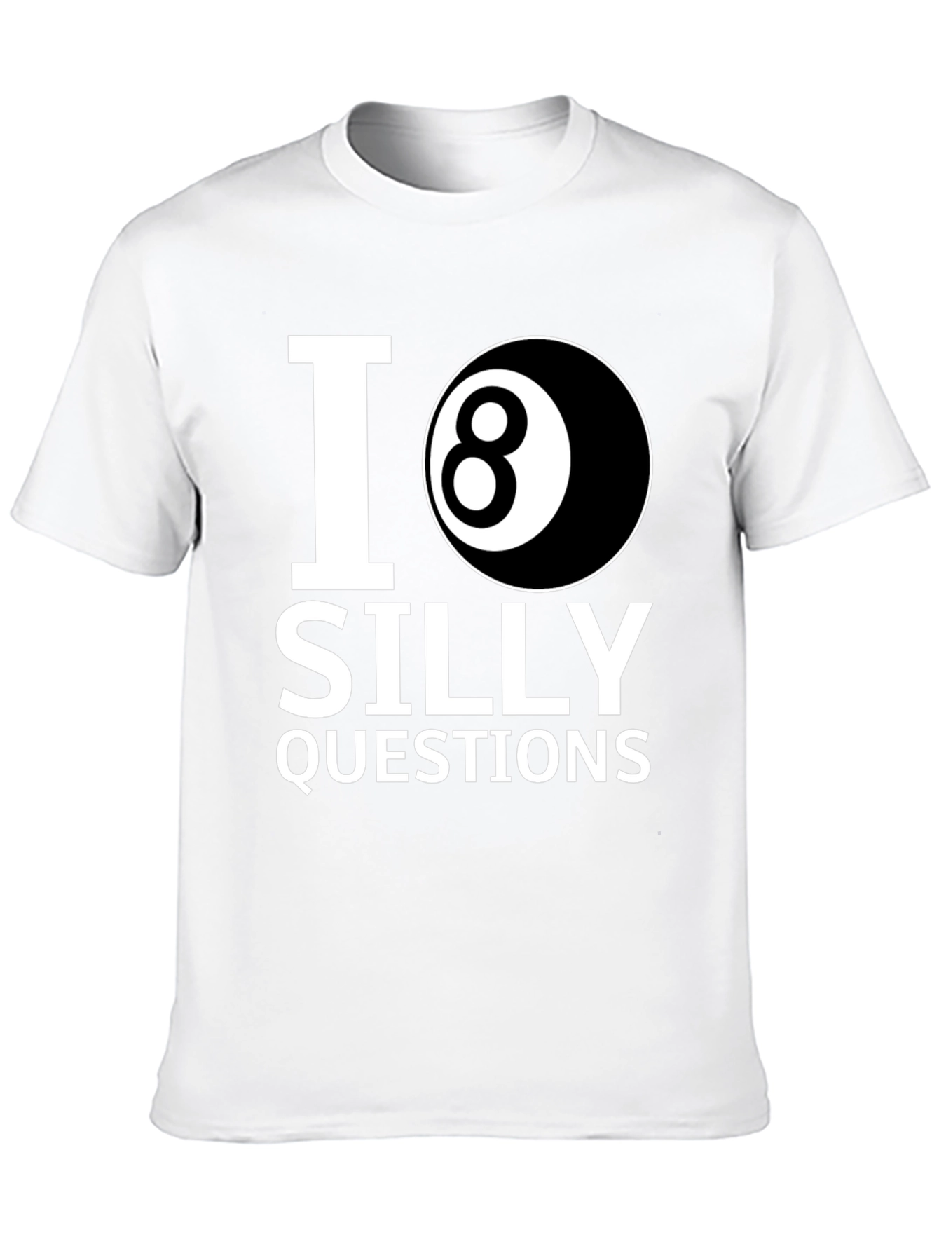 I 8-Ball Silly Questions Graphic Tee