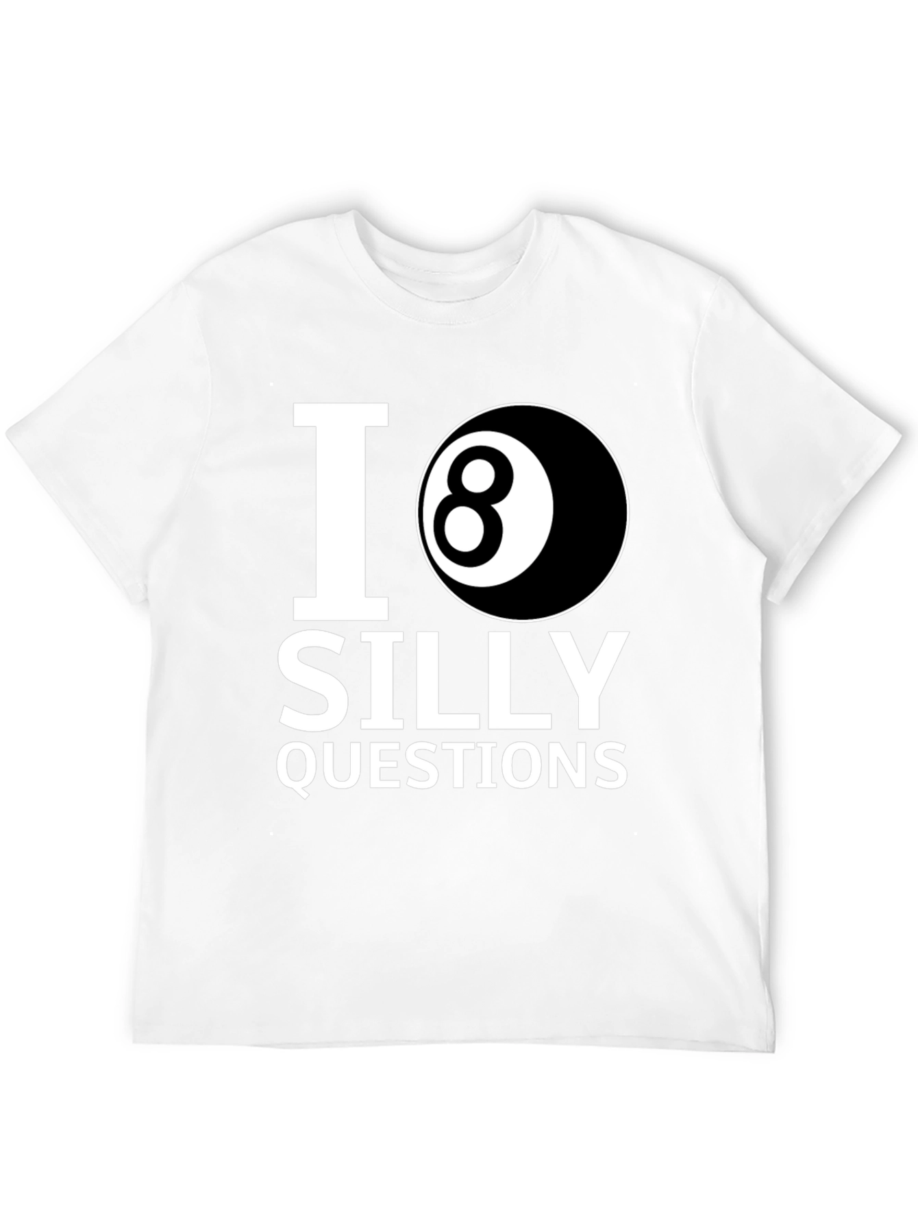 I 8-Ball Silly Questions Graphic Tee