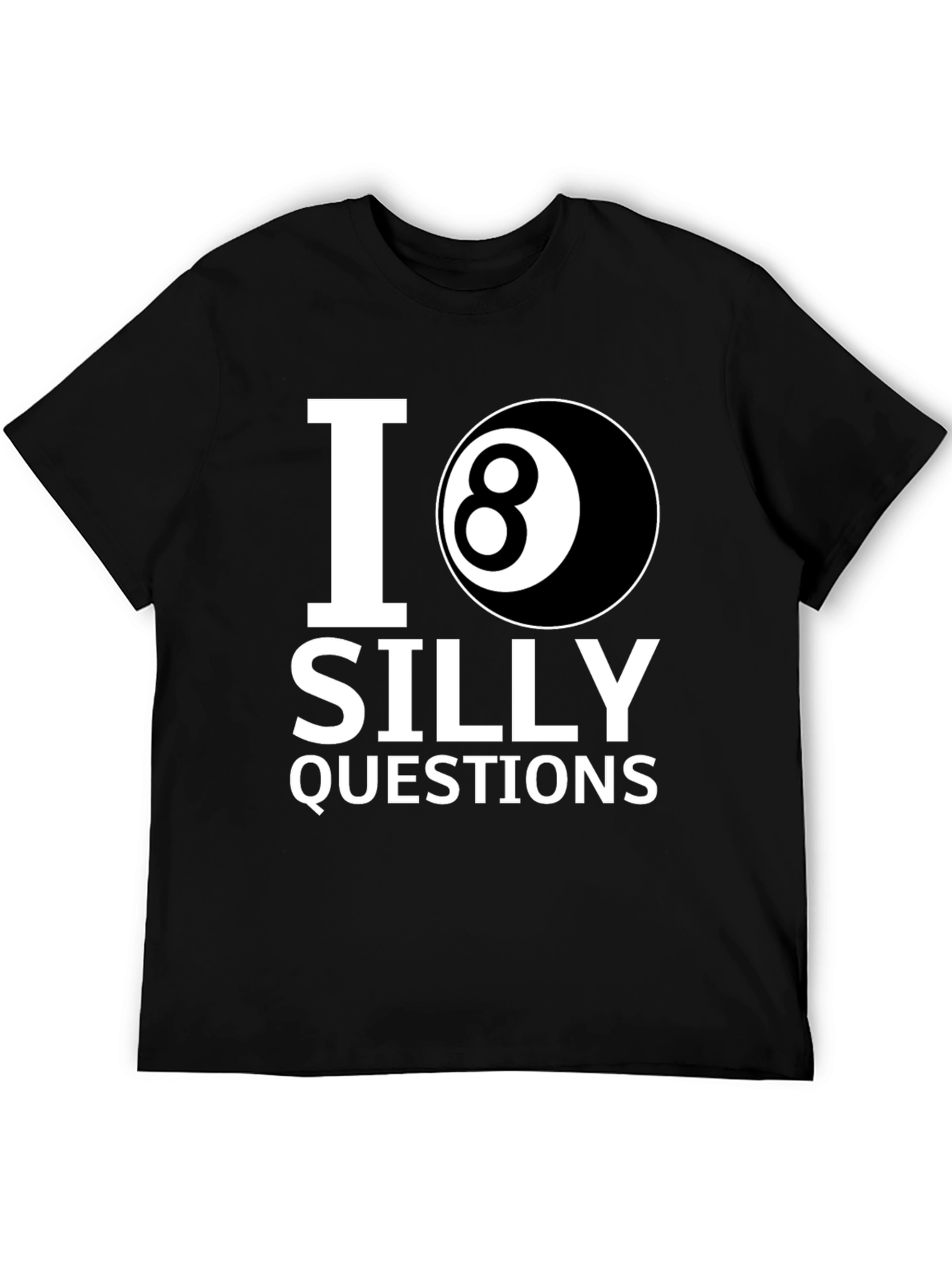 I 8-Ball Silly Questions Graphic Tee