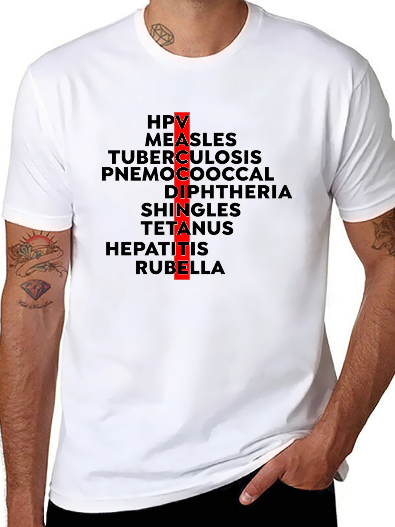 Vaccine Awareness T-Shirt - Immunization Support