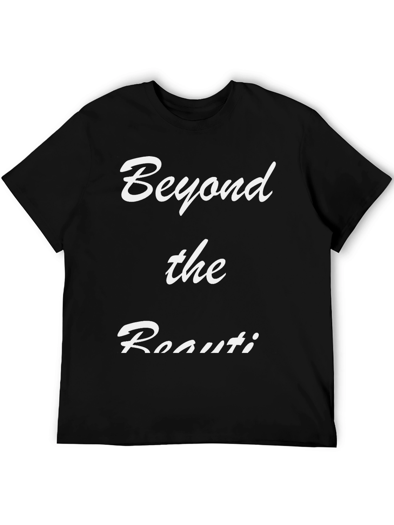 Beyond the Beauti Black Graphic Tee