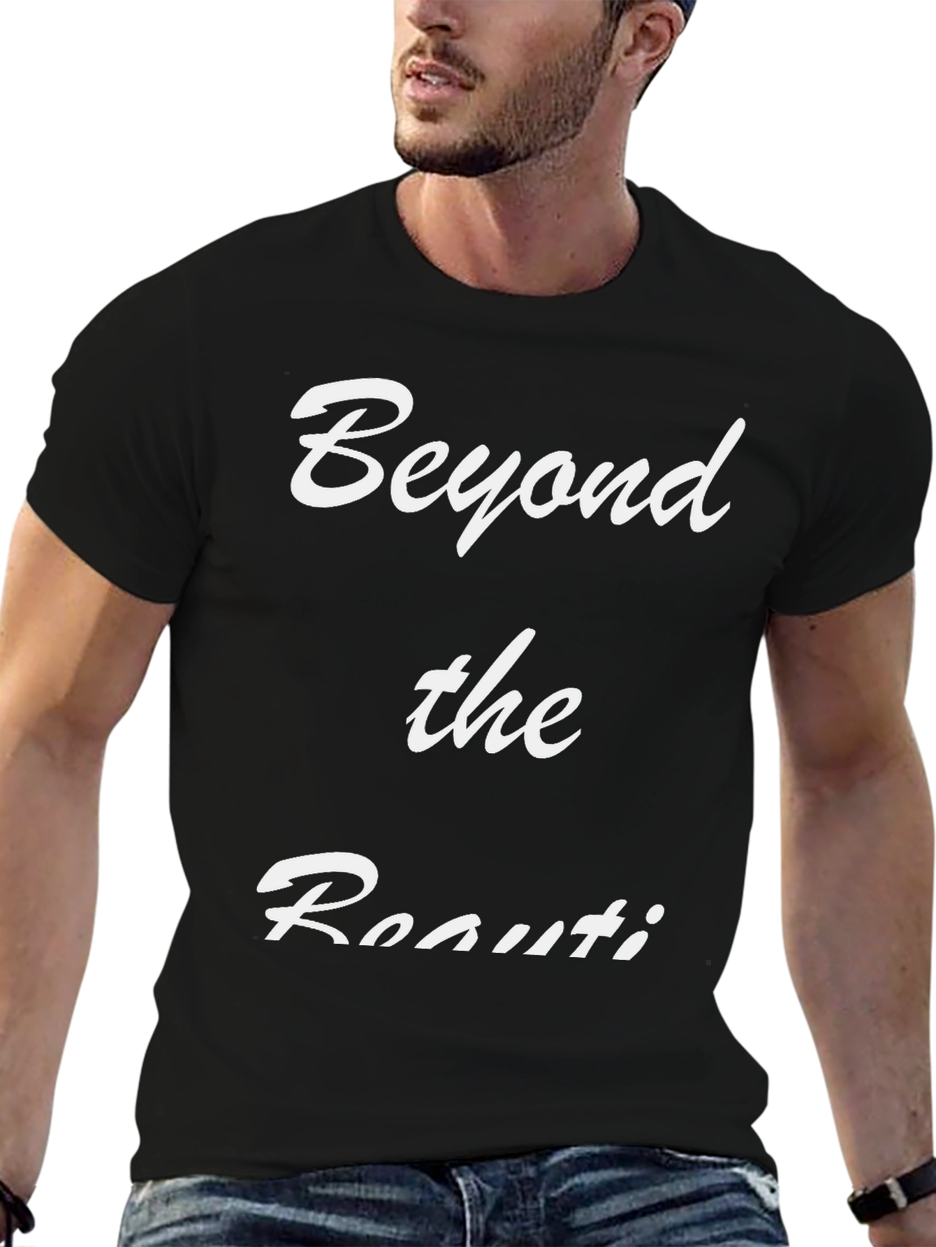 Beyond the Beauti Black Graphic Tee