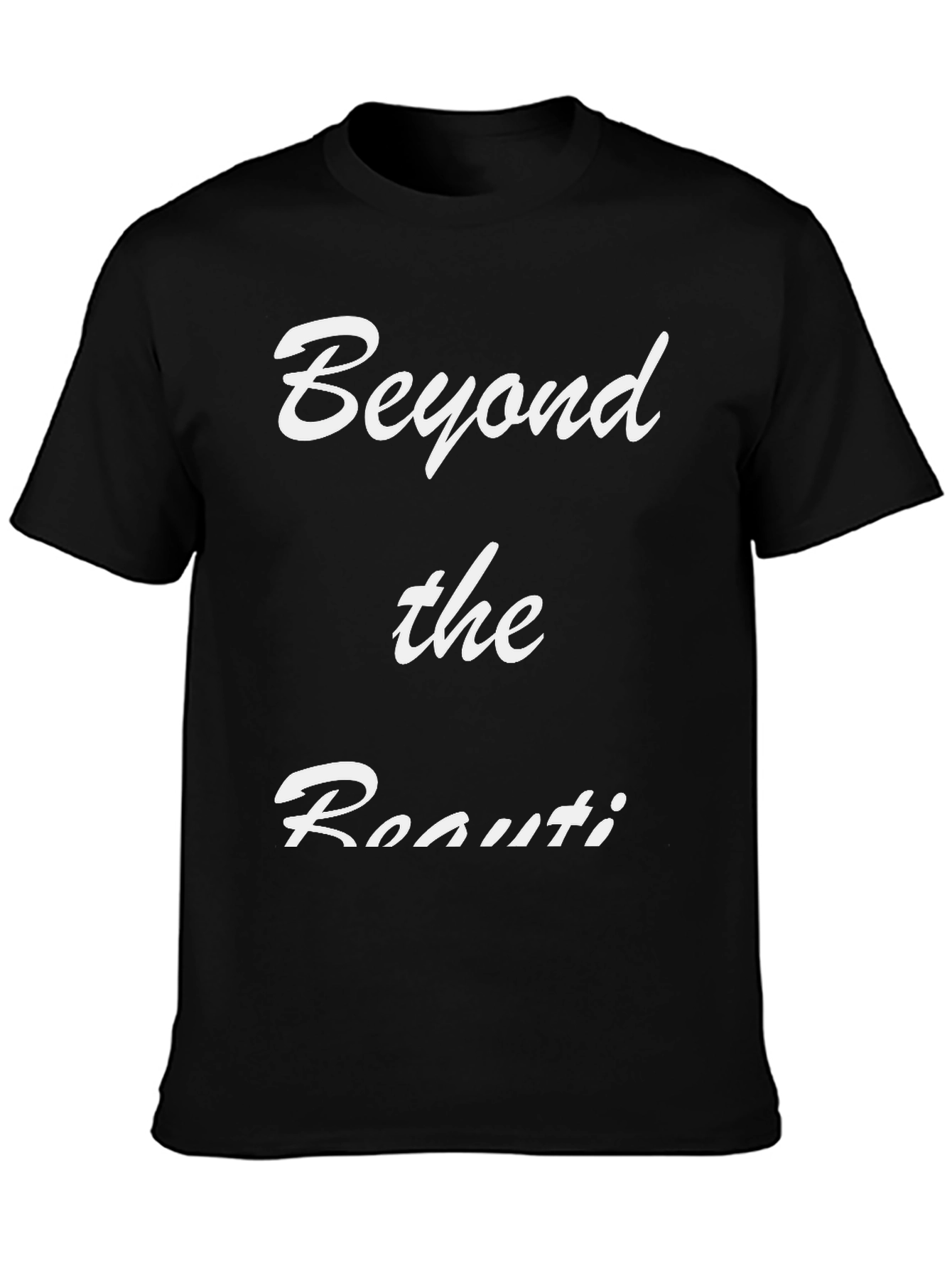 Beyond the Beauti Black Graphic Tee