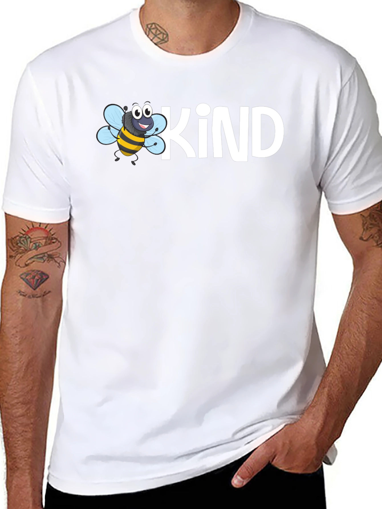 Bee Kind T-Shirt - Positive Message Tee