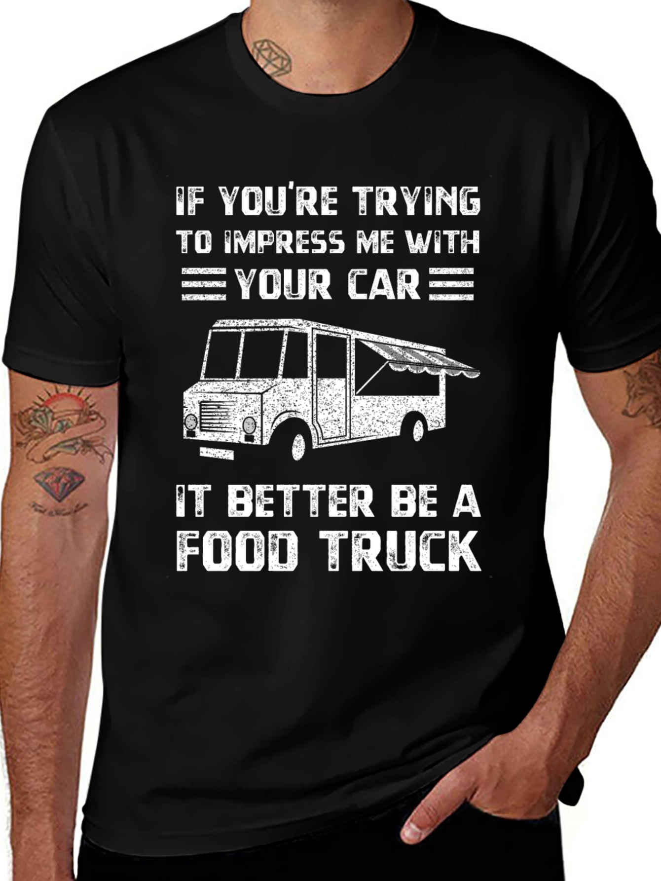 Food Truck T-Shirt - Funny Car Lover Tee
