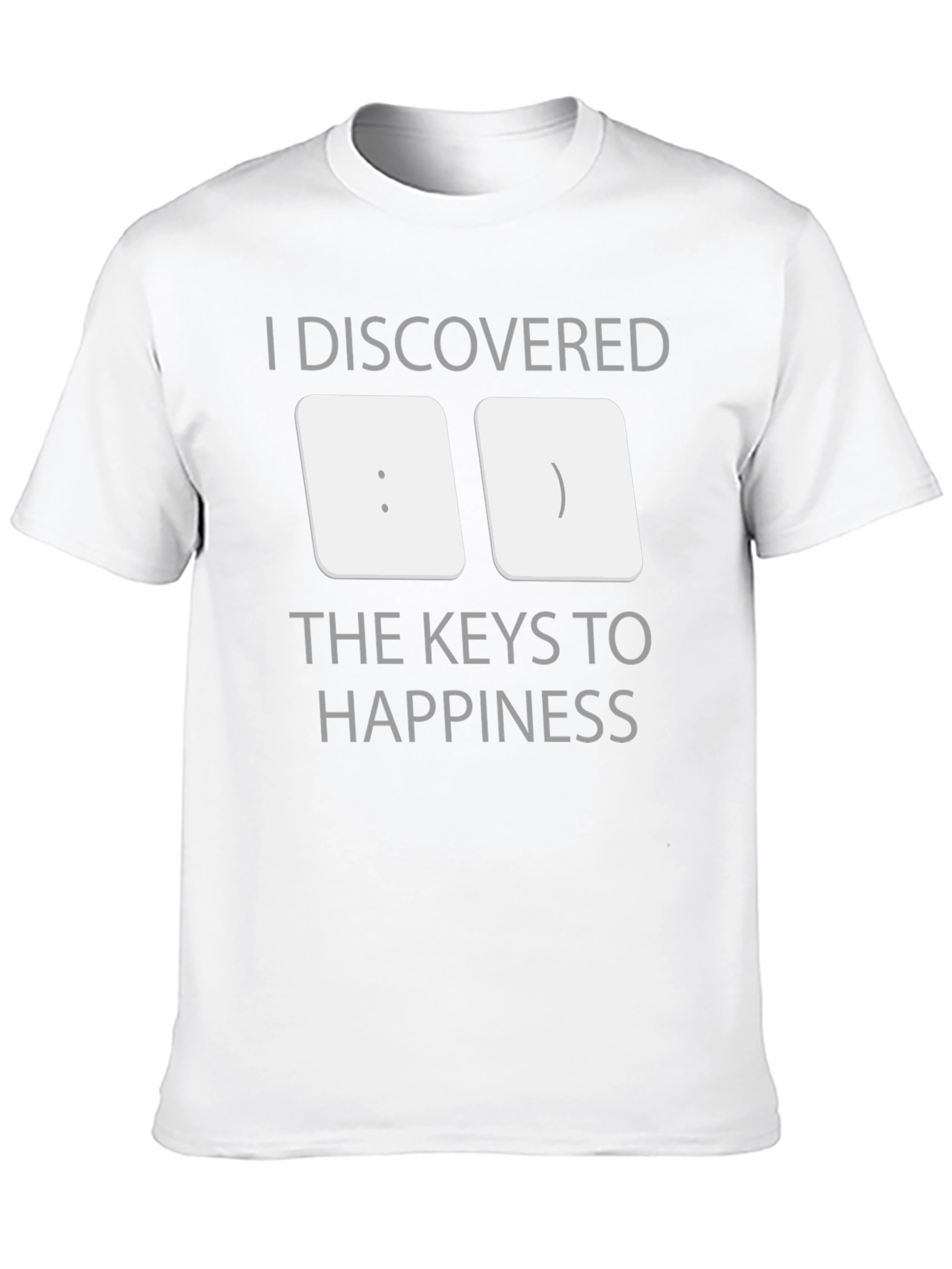 Keys to Happiness T-Shirt - Funny Programmer Tee