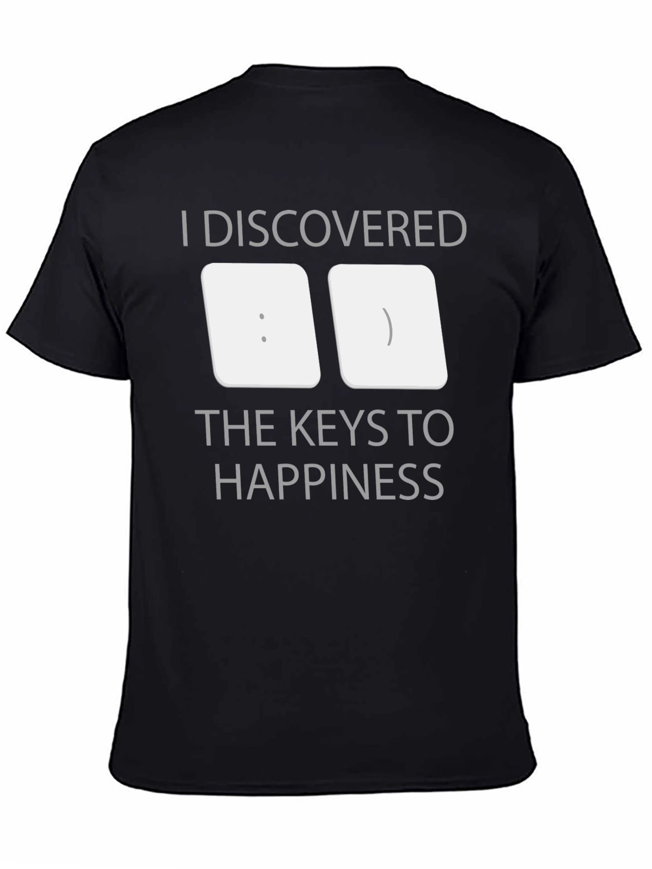 Keys to Happiness T-Shirt - Funny Programmer Tee