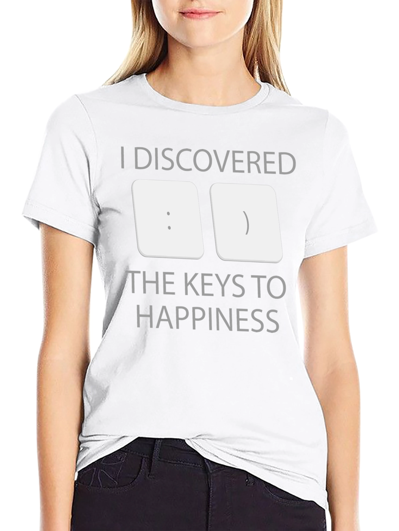 Keys to Happiness T-Shirt - Funny Programmer Tee