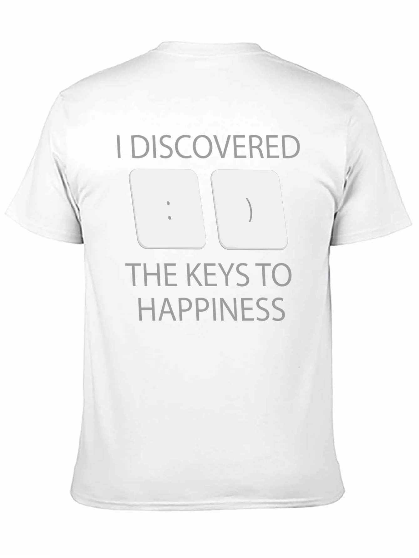 Keys to Happiness T-Shirt - Funny Programmer Tee
