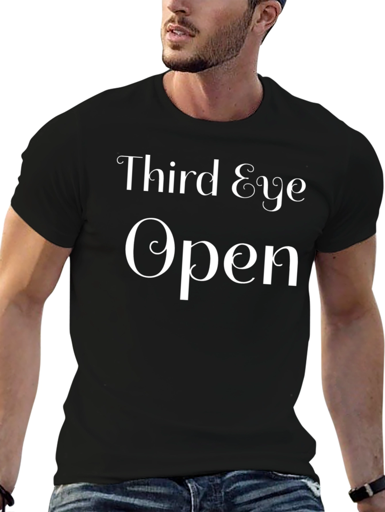 Third Eye Open Graphic Tee - Black
