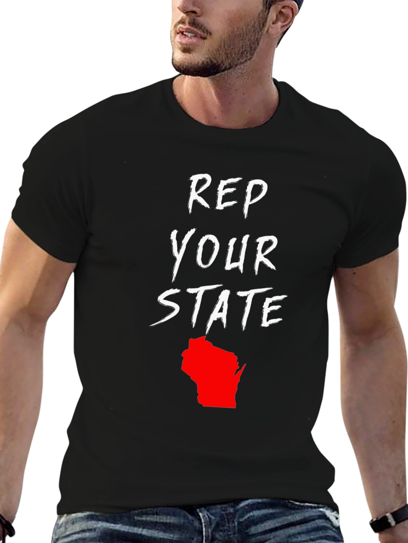 Rep Your State T-Shirt - Wisconsin