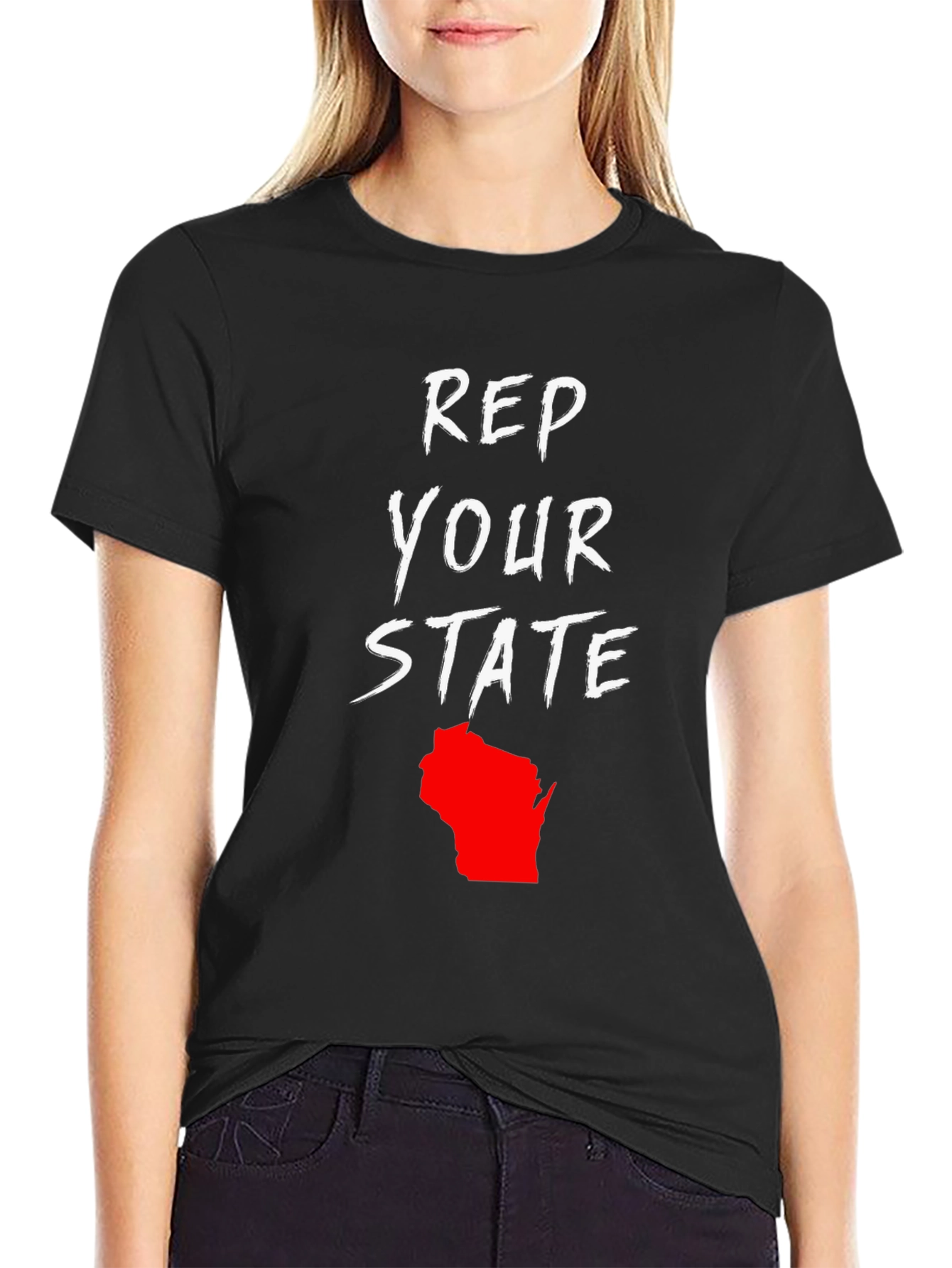 Rep Your State T-Shirt - Wisconsin