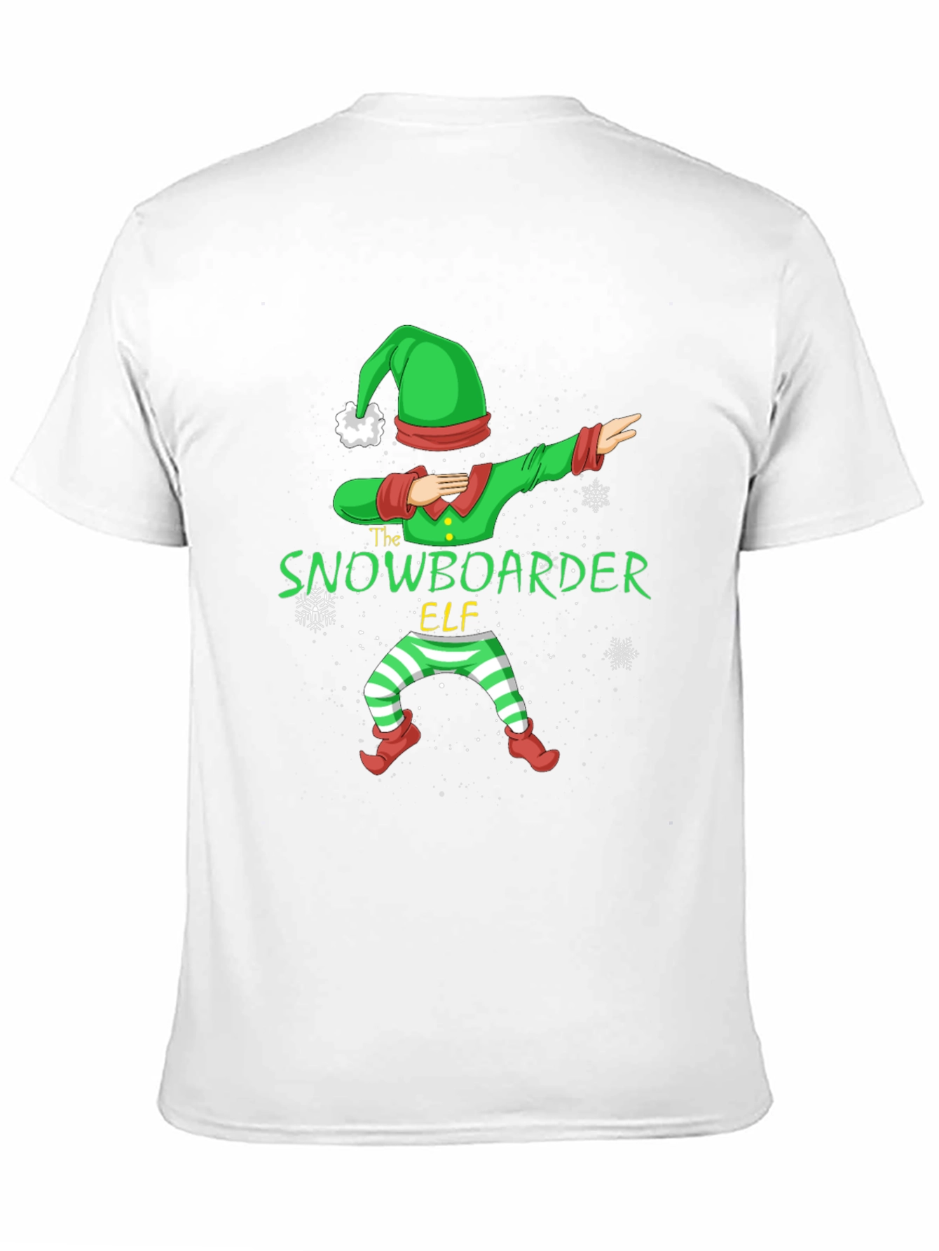 The Snowboarder Elf Graphic T-Shirt