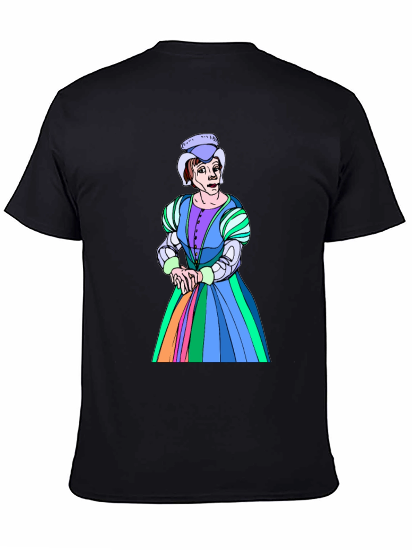 Renaissance Woman Graphic Tee - Black