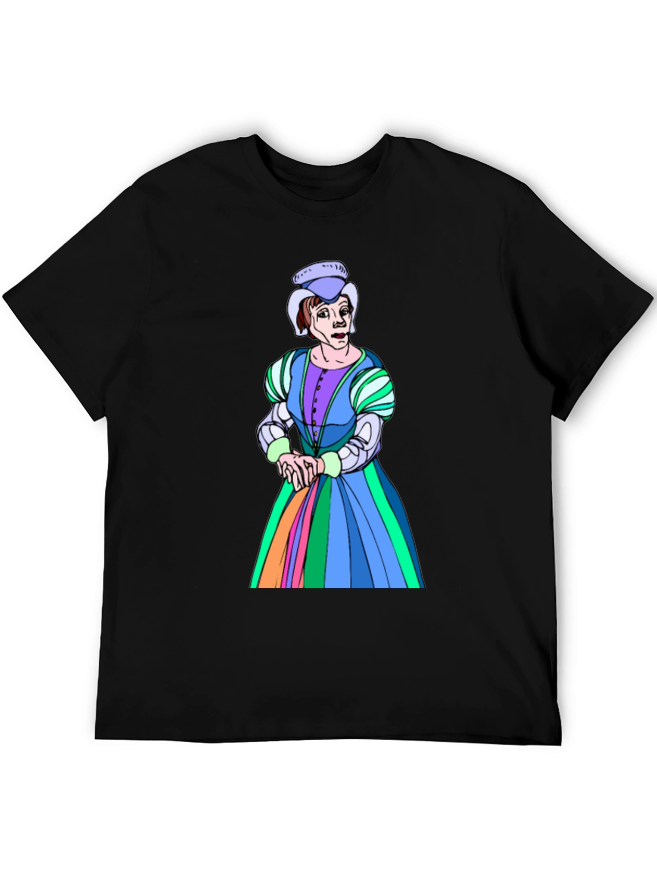 Renaissance Woman Graphic Tee - Black