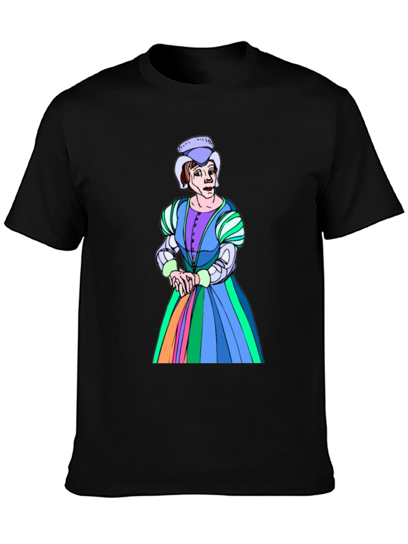 Renaissance Woman Graphic Tee - Black