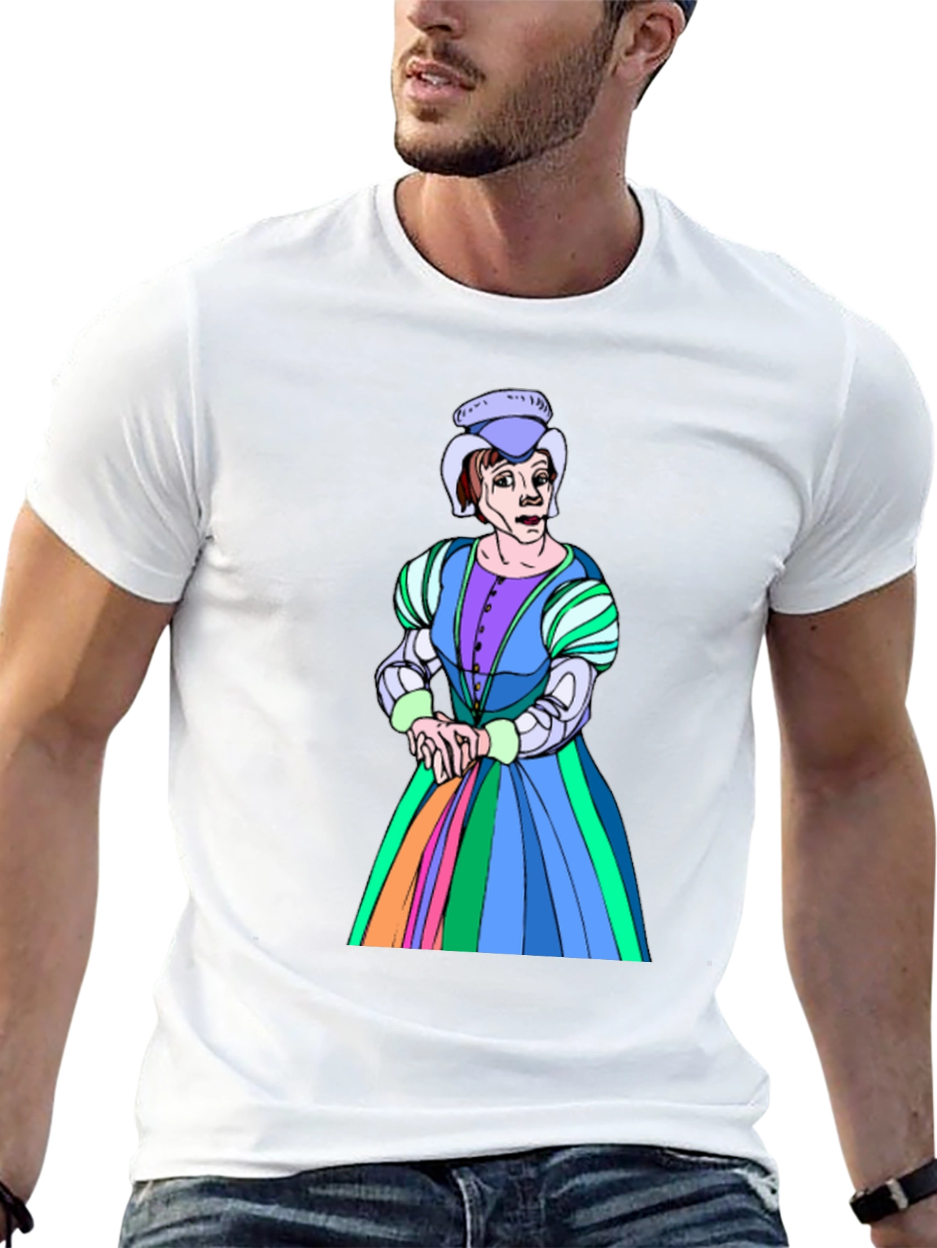 Renaissance Woman Graphic Tee - Black