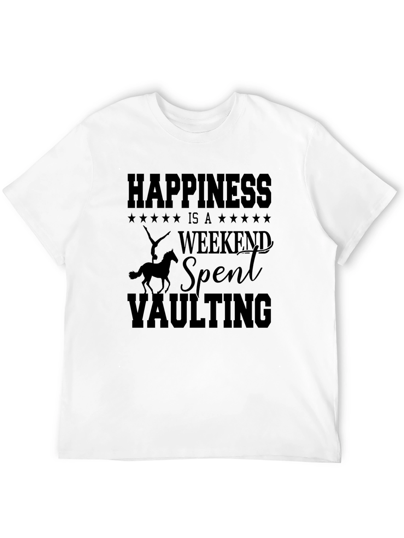Happiness is Vaulting T-Shirt