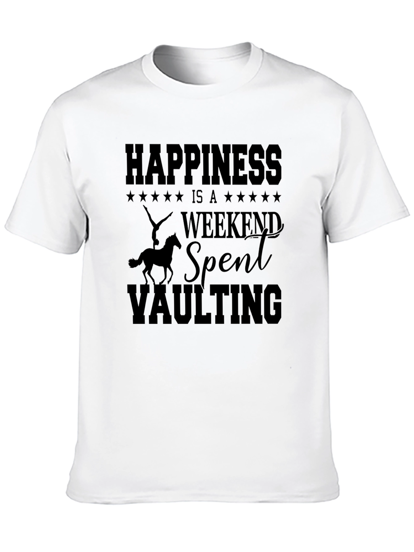 Happiness is Vaulting T-Shirt